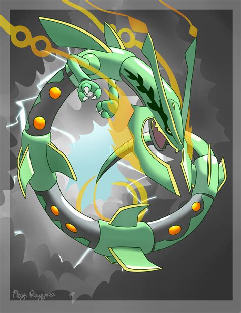 mega rayquaza type